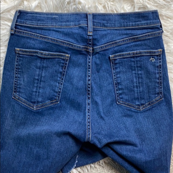 SALE Rag & bone 27 high rise ankle skinny, seam - Picture 4 of 5